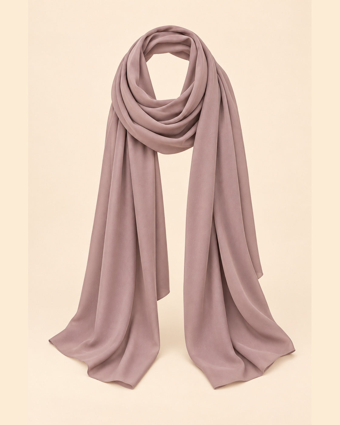 FAYRA Taupe Pleated Abaya