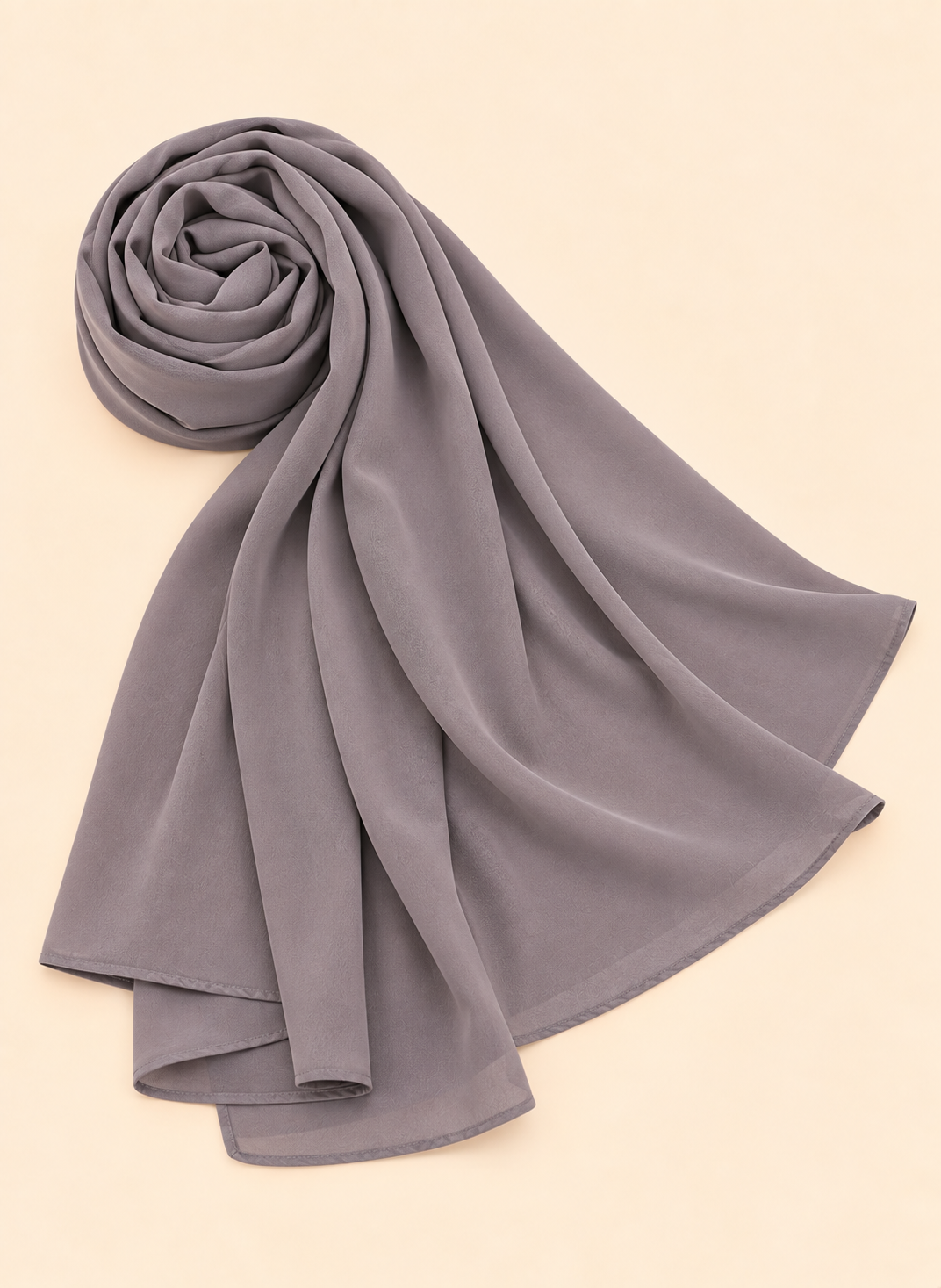 FAYRA Taupe Pearl Elegance Abaya