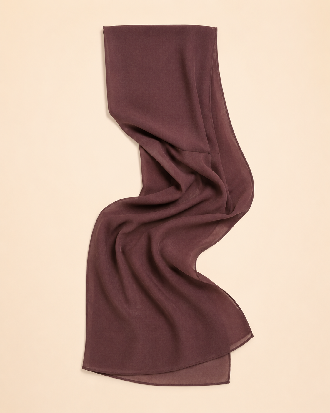 FAYRA Rosewood Crystal Leaf Abaya