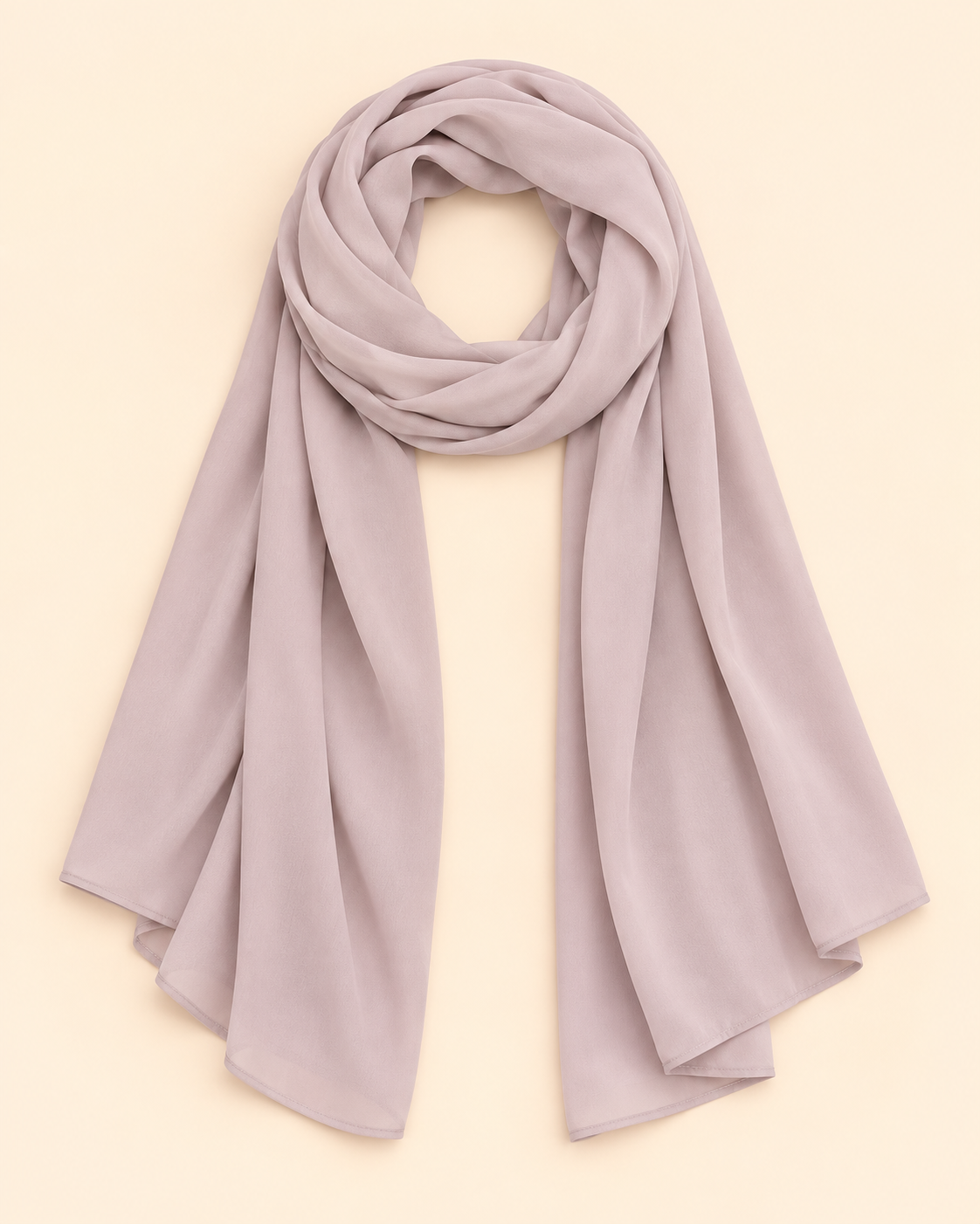 FAYRA Mauve Grace Button Abaya