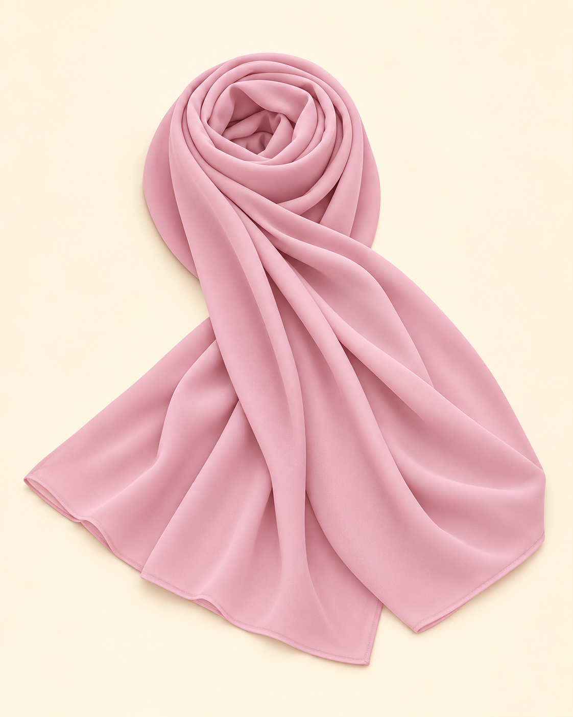 FAYRA Baby Pink Lace Party Wear Abaya