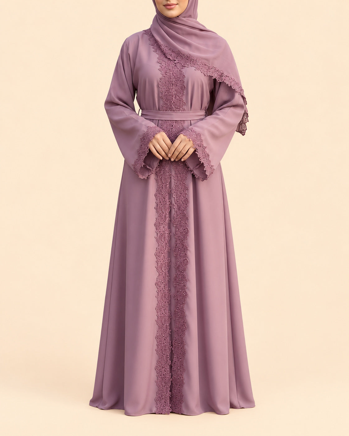 Mauve Elegance