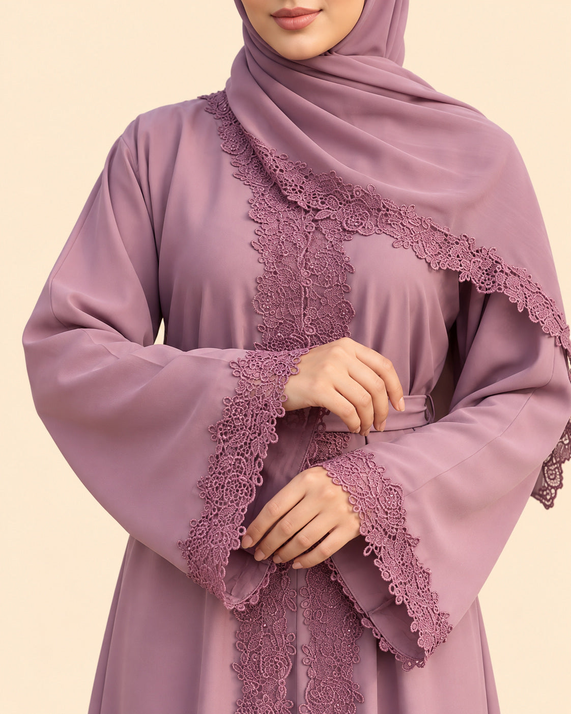 Mauve Elegance