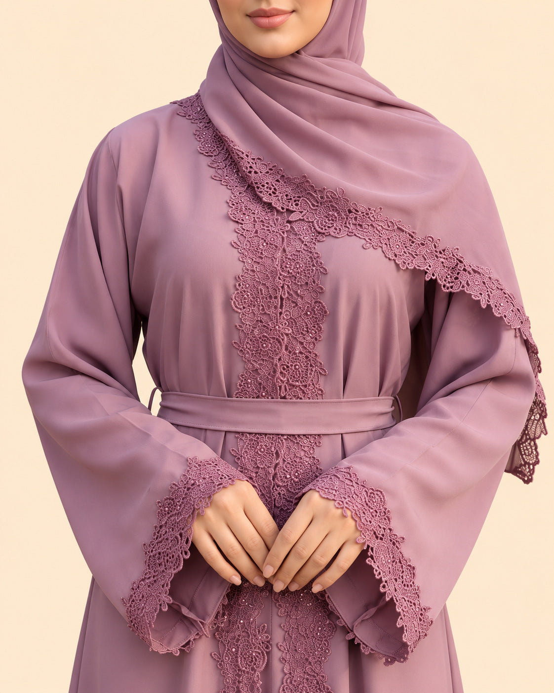 Mauve Elegance