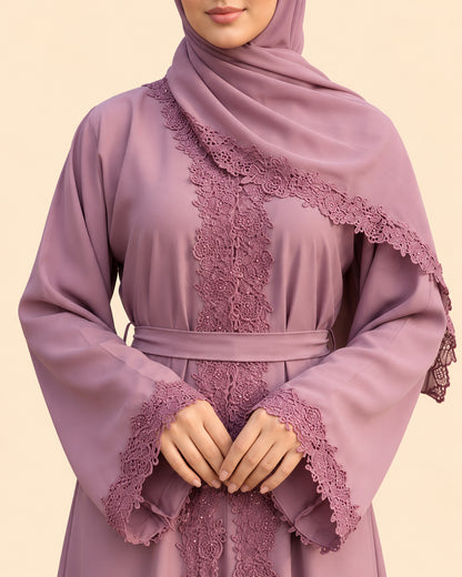 Mauve Elegance