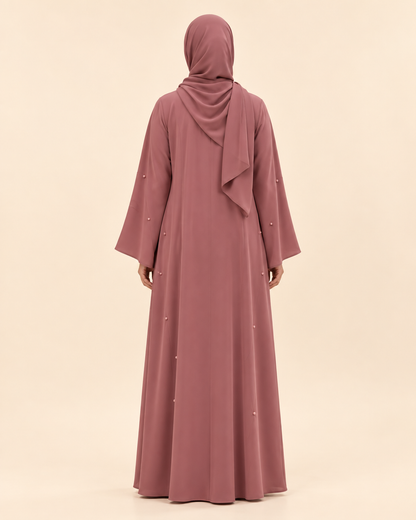 FAYRA Pearl Embellished Abaya
