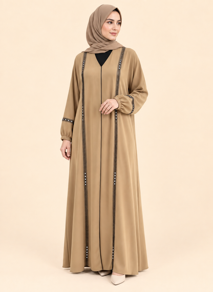 FAYRA Desert Luxe Embellished Abaya