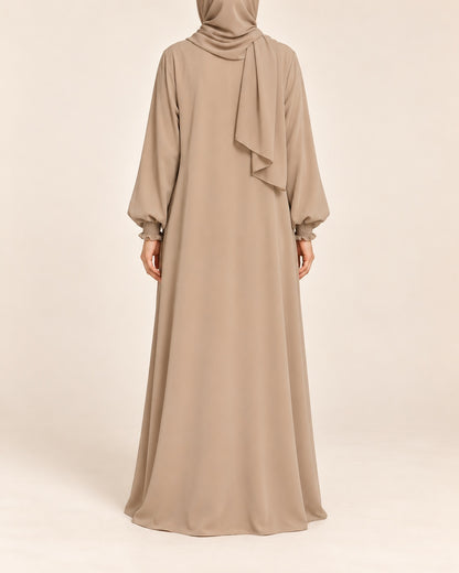 Taupe Zip