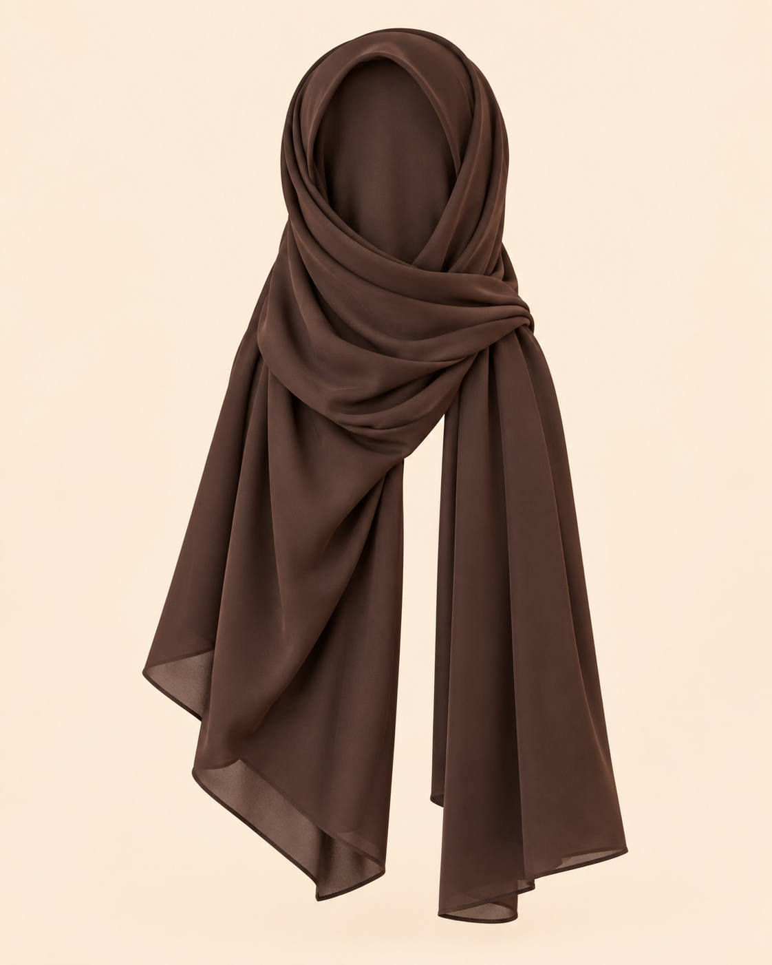 FAYRA Mocha Square-Detail Abaya