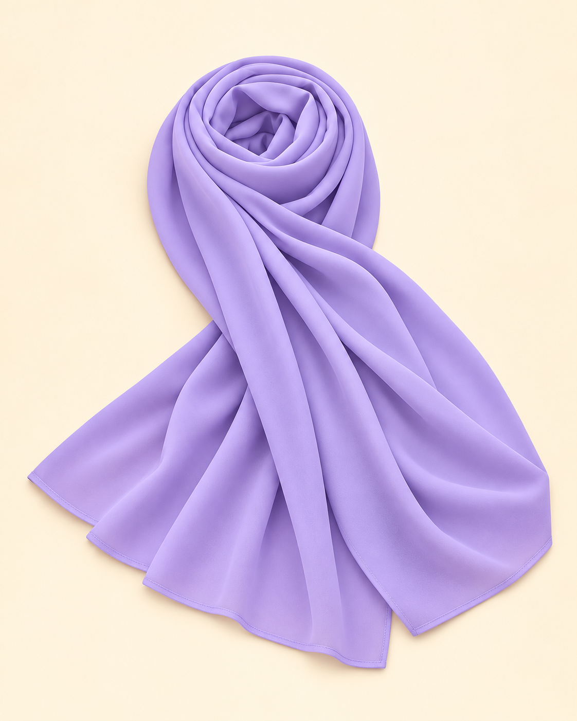 FAYRA Lavender Lace Party Wear Abaya